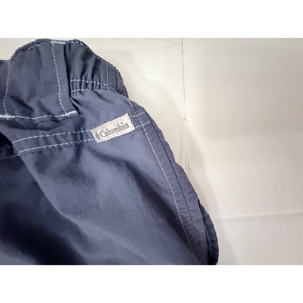Columbia Sportswear Womens Grey Hiking Cargo Shorts Size M Elastic Waist - Picture 8 of 10